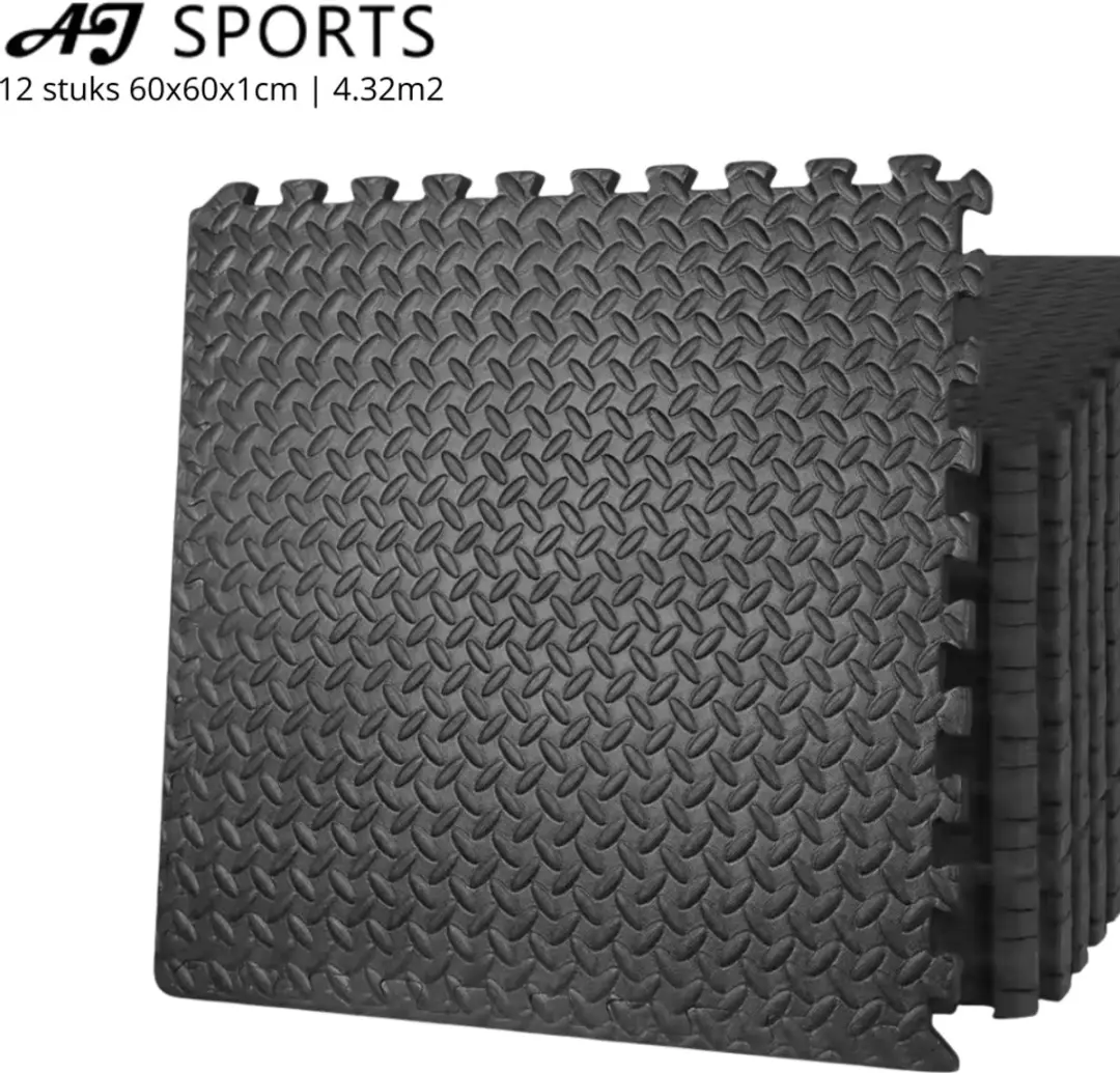 AJ-Sports Fitness vloer 12 delig