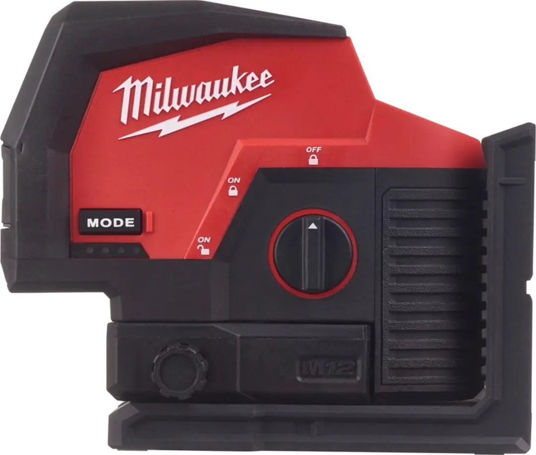 Milwaukee M12 CLLP-0C Groene Kruislijnlaser/loodlaser 12V Basic Body