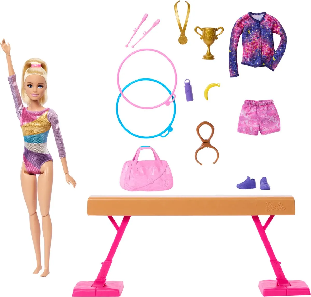 Barbie Turnpop Speelset - Barbiepop Multicolor