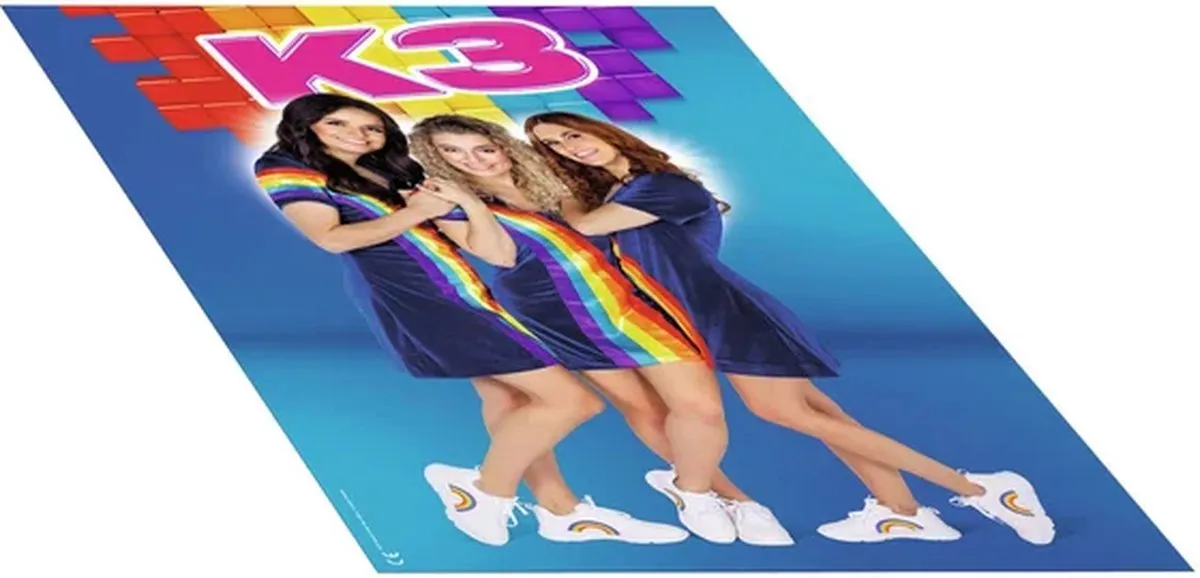 K3 Puzzel 104 Stuks - 30,5x21,5cm - Multicolor
