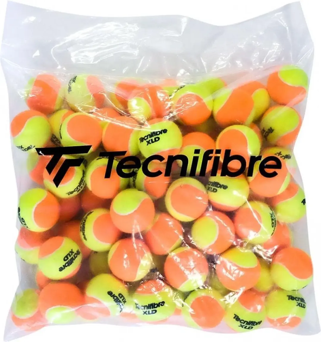 Tecnifibre XLD Bicolor Tennisballen Geel/Oranje