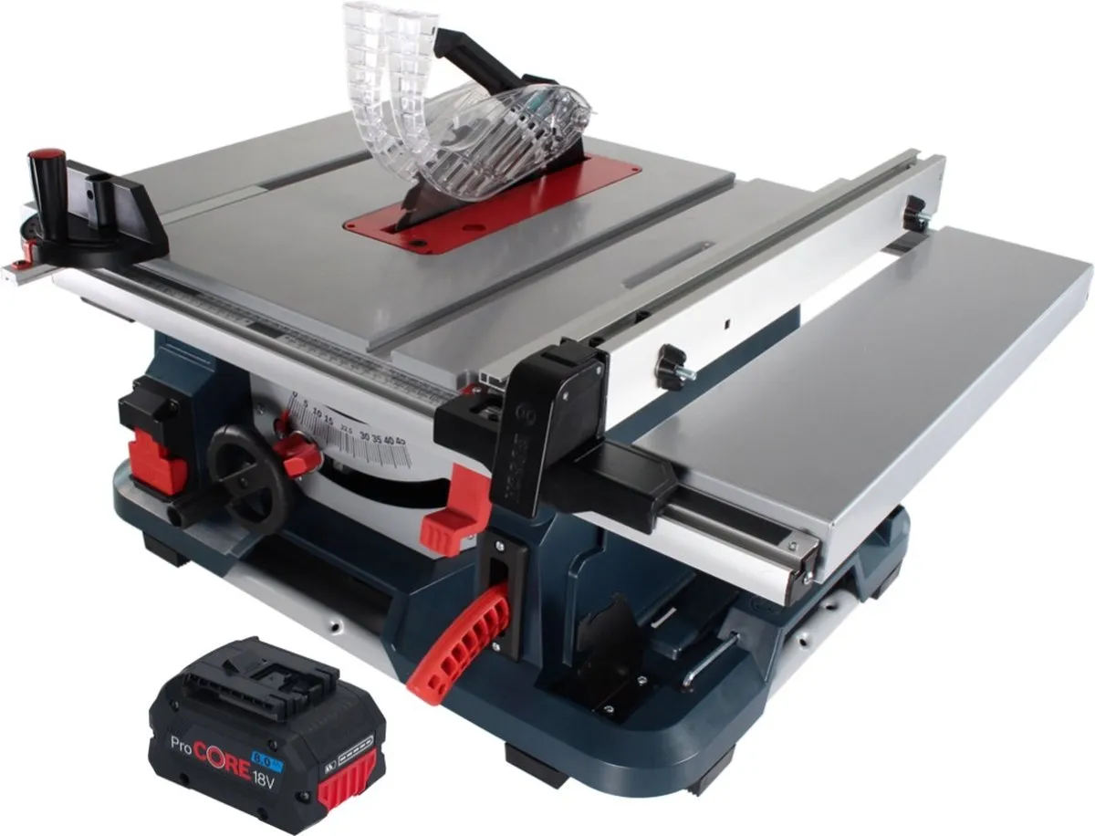 Bosch Professional GTS 18V-216 Accu-Tafelzaag 216mm - 1x ProCORE 8,0 Ah