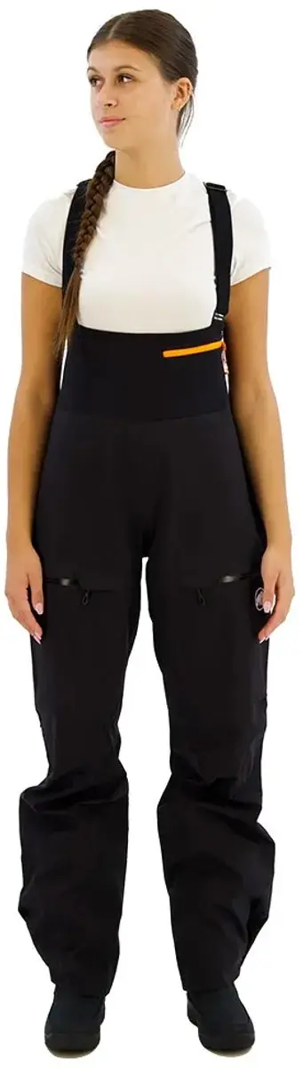 Mammut Haldigrat Hardshell Bib Broek Bruin 40 / Regular Vrouw