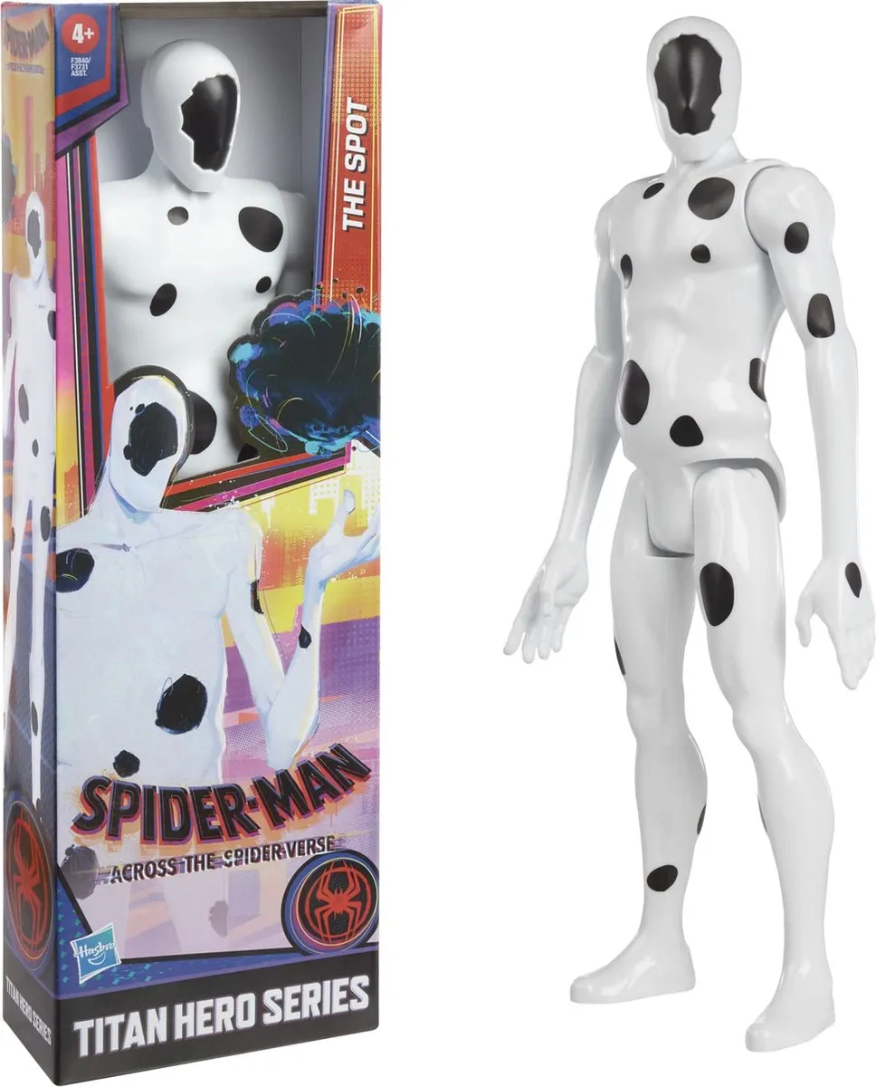 Spider-Man Titan Hero Pure Power The Spot Actiefiguur F38405X0 - Blauw/Rood