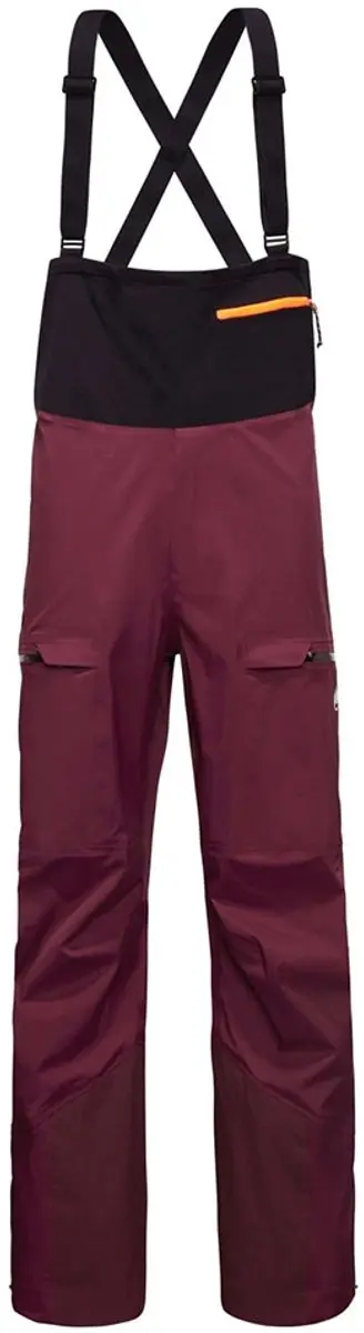 Mammut Haldigrat Hardshell Bib Broek Paars 52 / Regular Man