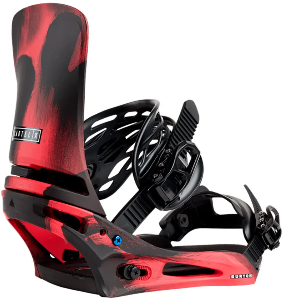 Burton Cartel X Snowboardbindingen Rood M Man