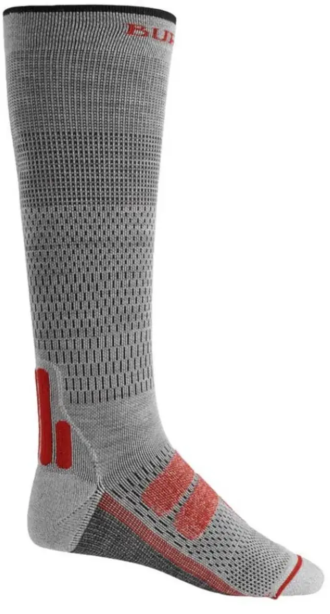 Burton Performance Ultralight Compressiesokken - Grijs - EU 41-43