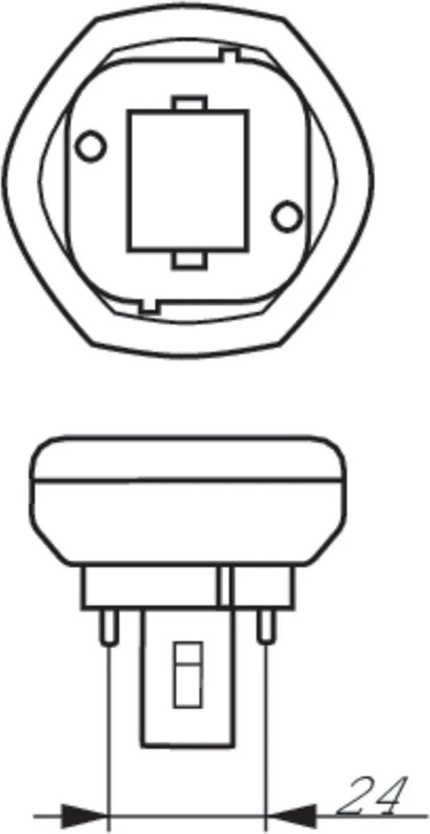 Philips MASTER PL-T 26W GX24d-3 Koelwit Mat - 4000K - afbeelding 6 van 6