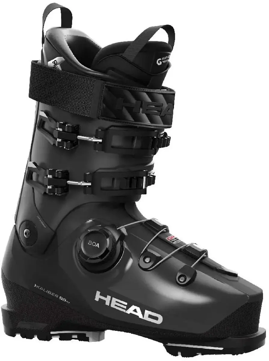 Head Kaliber 95 Mv Gw Boa Alpineskischoenen Voor Dames Zwart 26.5 Vrouw