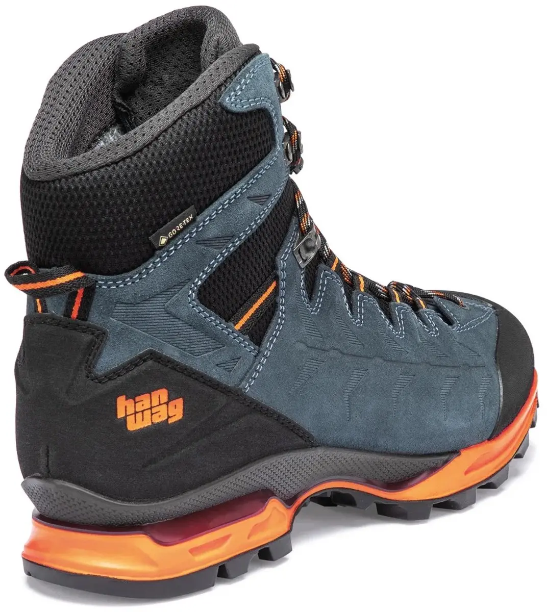 Hanwag Makra Trek GTX Wandelschoenen Heren 45 - Steel/Orange