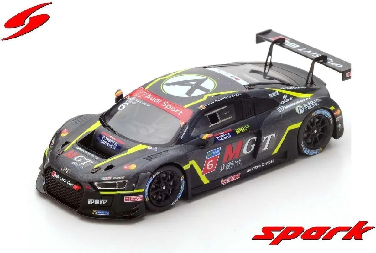 Audi R8 LMS Cup 2016 Spark SA108 Modelauto 1:43