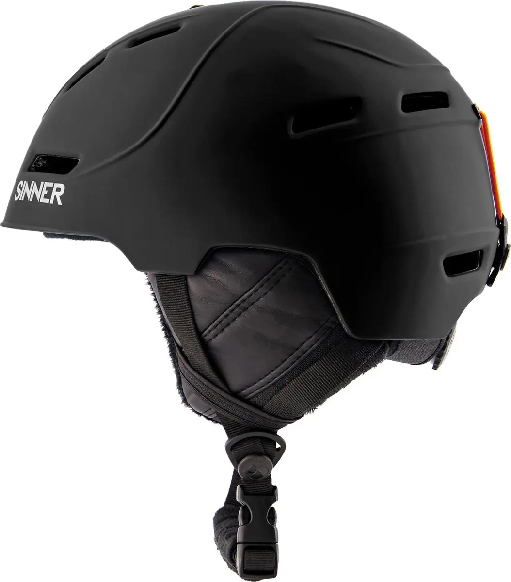 Sinner Silverton Skihelm - Maat S - Zwart