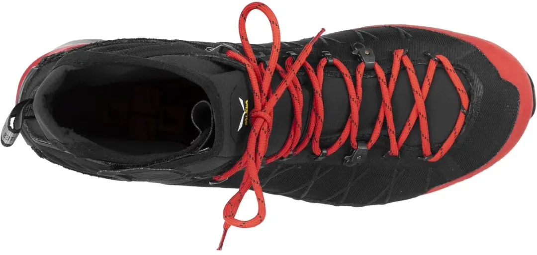 Salewa Ortles Light Mid PTX Schoenen - 41 - Zwart/Rood