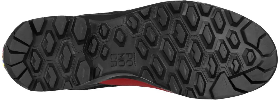Salewa Ortles Light Mid PTX Schoenen - 41 - Zwart/Rood