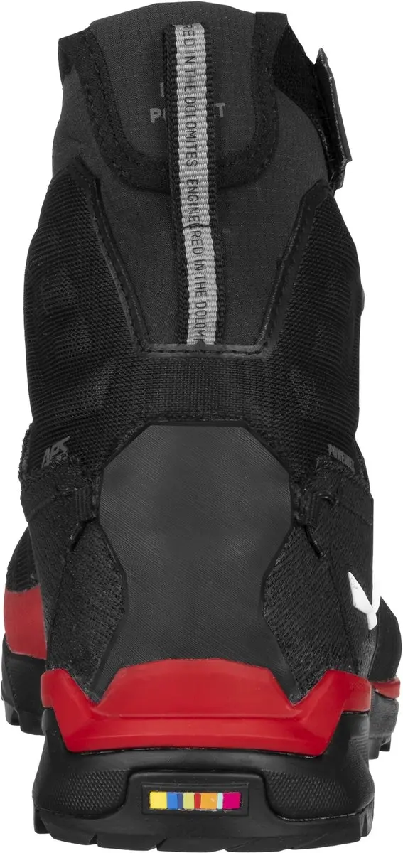 Salewa Ortles Light Mid PTX Schoenen - 41 - Zwart/Rood
