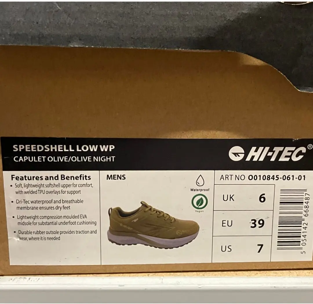 Hi-Tec Speedshell Waterbestendig GROEN