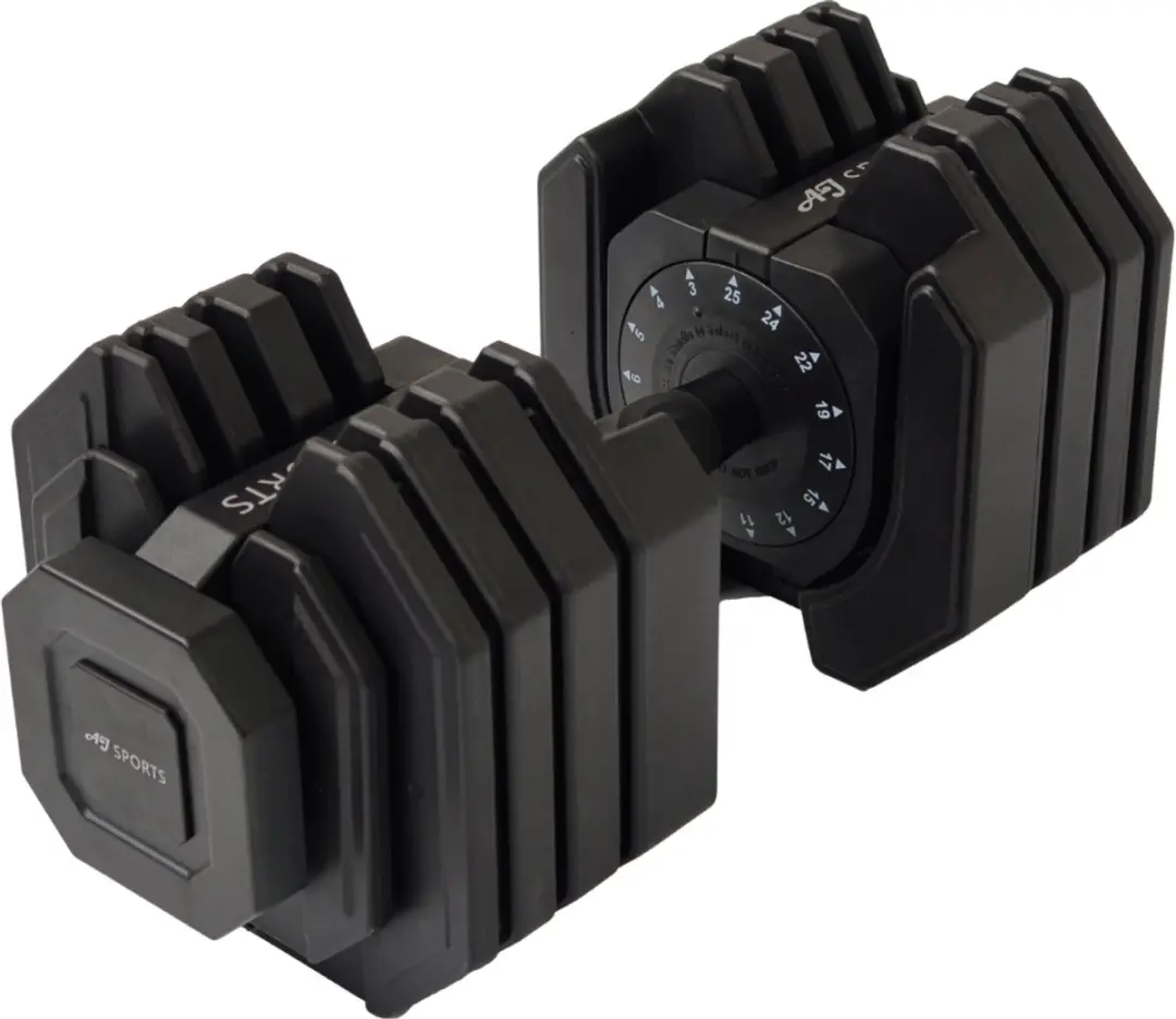 AJ-Sports Verstelbare Dumbell Zwart