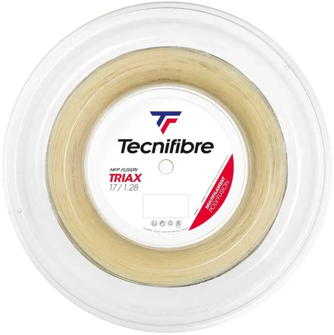 Tecnifibre Triax 200 M Tennisracketsnaar Geel 1.38 mm