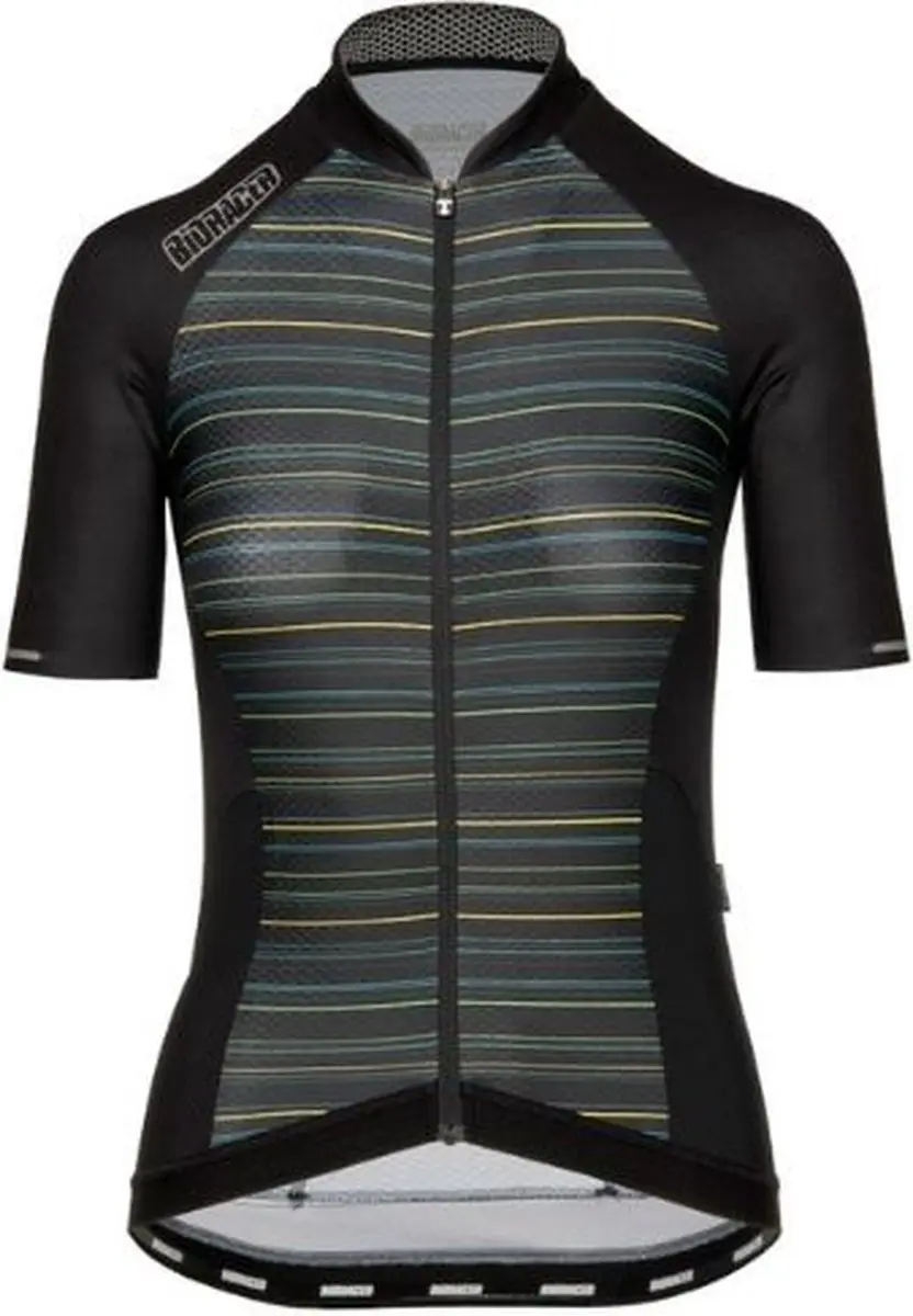 Bioracer Sprinter Coldblack Fietsshirt Dames - XXL - UV-bescherming - Olijfgroen