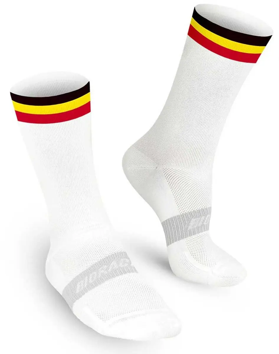 Bioracer Belgian Sokken Wit EU 42-44 Man,Vrouw