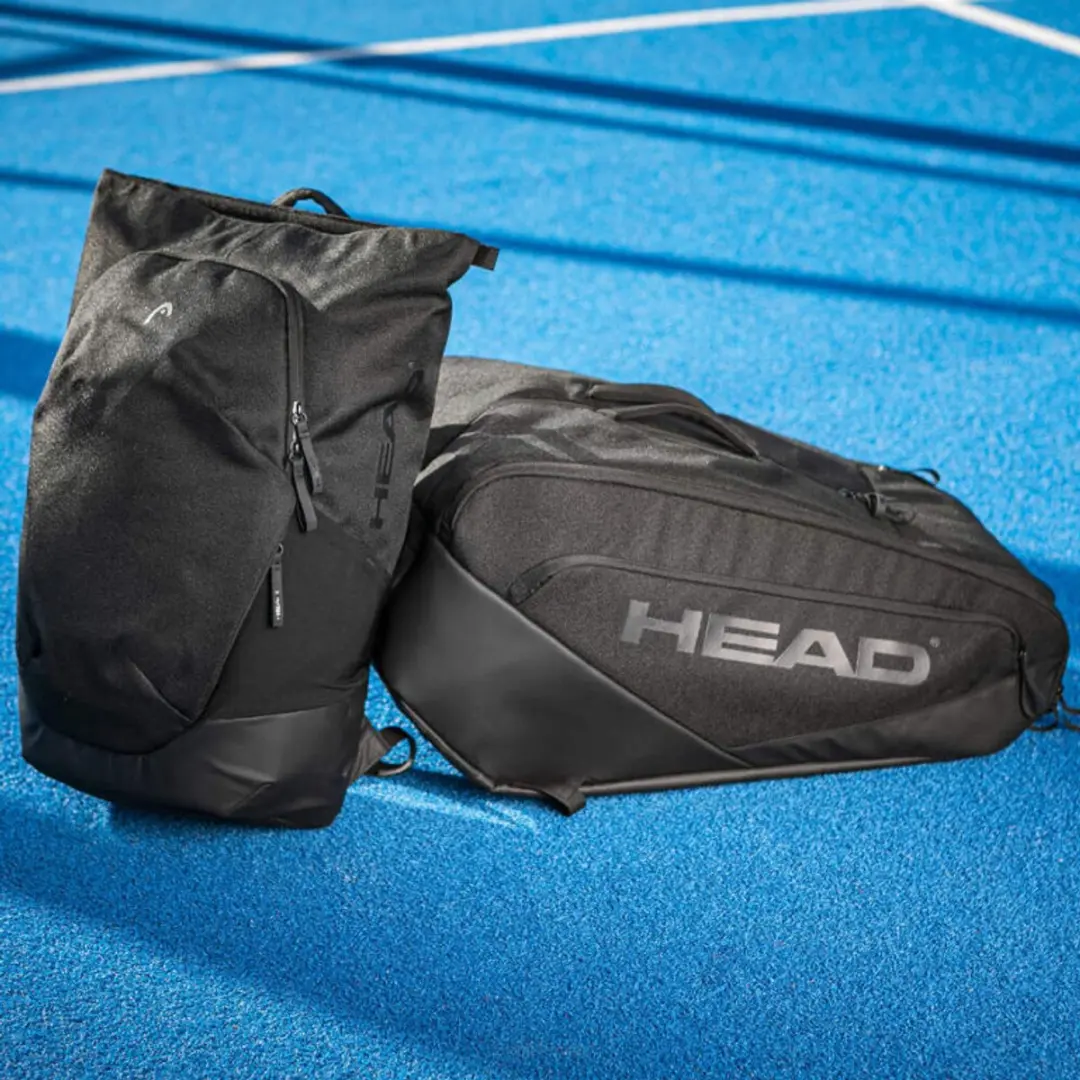 Head Pro X Backpack 25L Rugzak - 3 Rackets - Zwart