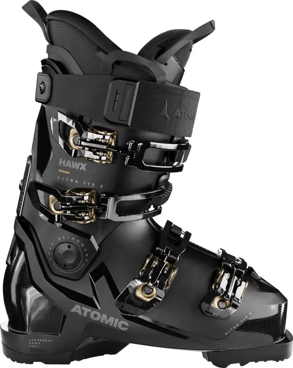 Atomic Hawx Ultra 115 S W Gw Skischoen Dames Black/Gold 24/24.5