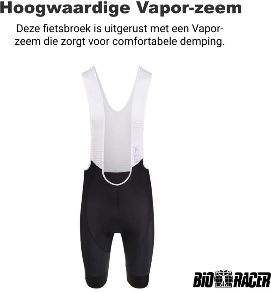 Bioracer Team België 2023 Icon Fietsbroek Bibshorts XS