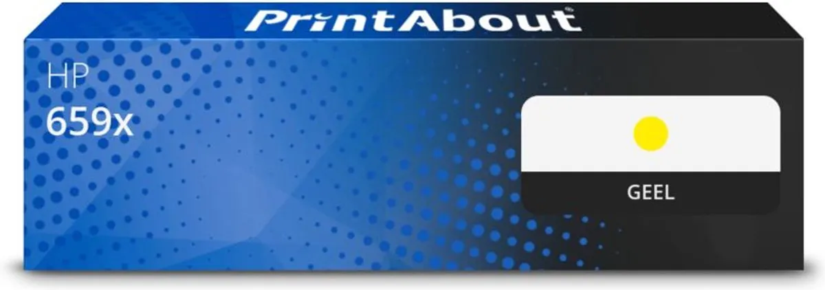 PrintAbout Huismerk HP W2012X-PA Toner Geel