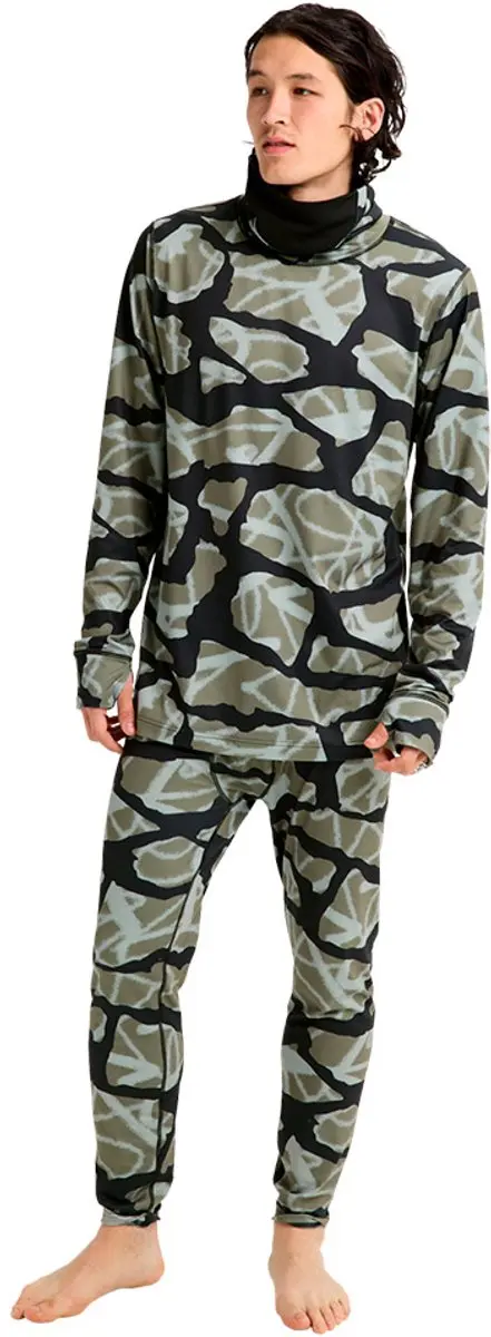 Burton Midweight Basislaag Lange Mouwen Graffiti Camo - S
