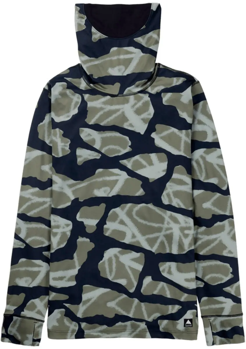 Burton Midweight Basislaag Lange Mouwen Graffiti Camo - S