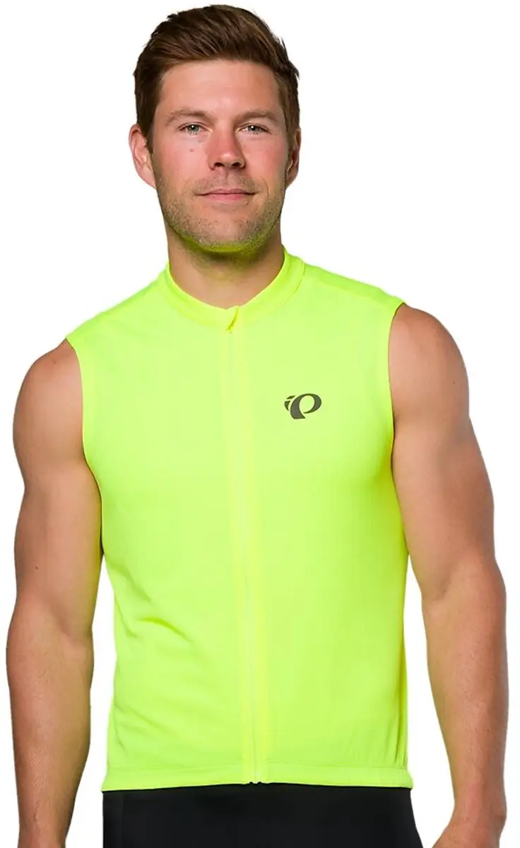 Pearl Izumi Quest Mouwloos Fietstrui Geel 3XL Man