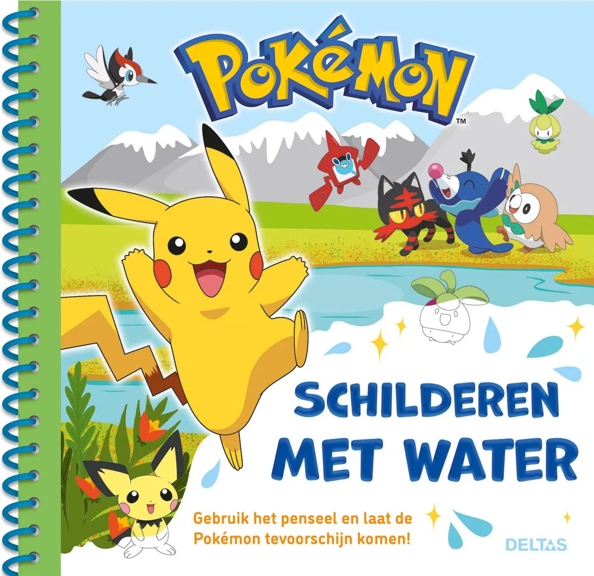 Pokémon Schilderen met water Deel 1 - Multicolor