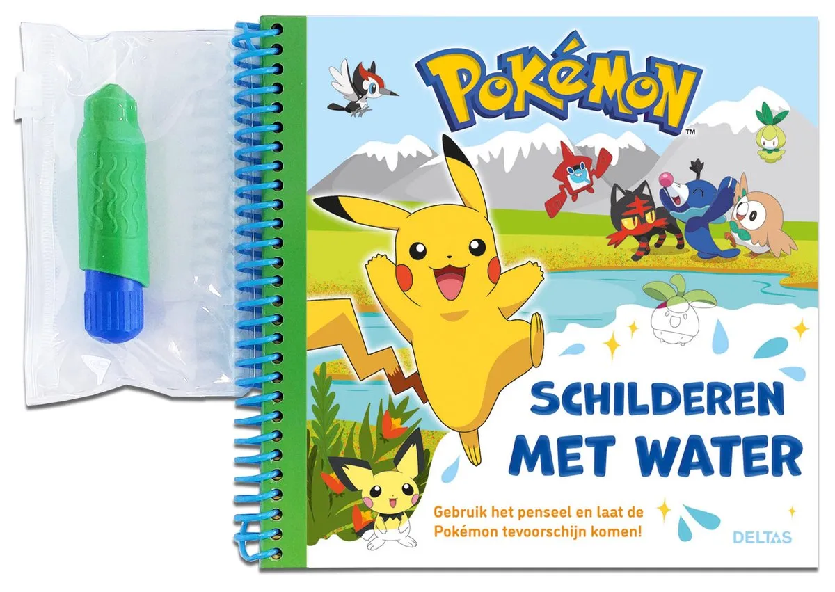 Pokémon Schilderen met water Deel 1 - Multicolor