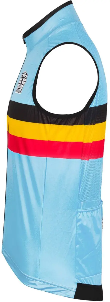 Bioracer Icon Wind Gilet Winter Heren - Blauw - Maat M