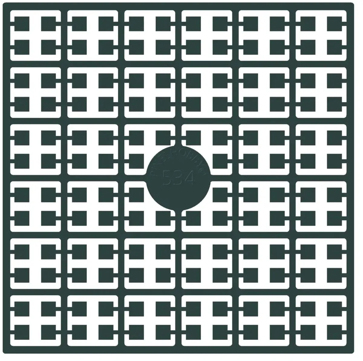 Pixel Pixelmatje Blauw