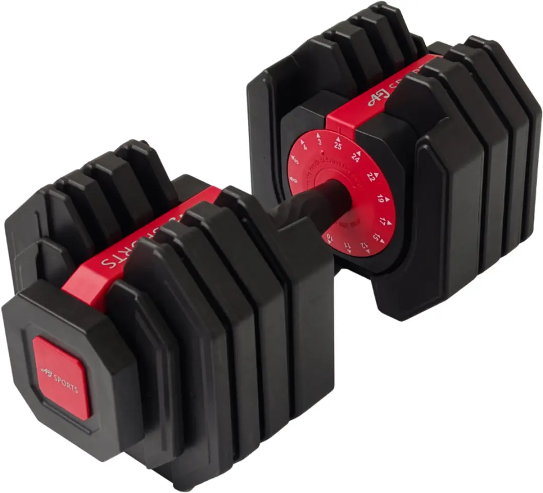 AJ-Sports Verstelbare Dumbell Rood