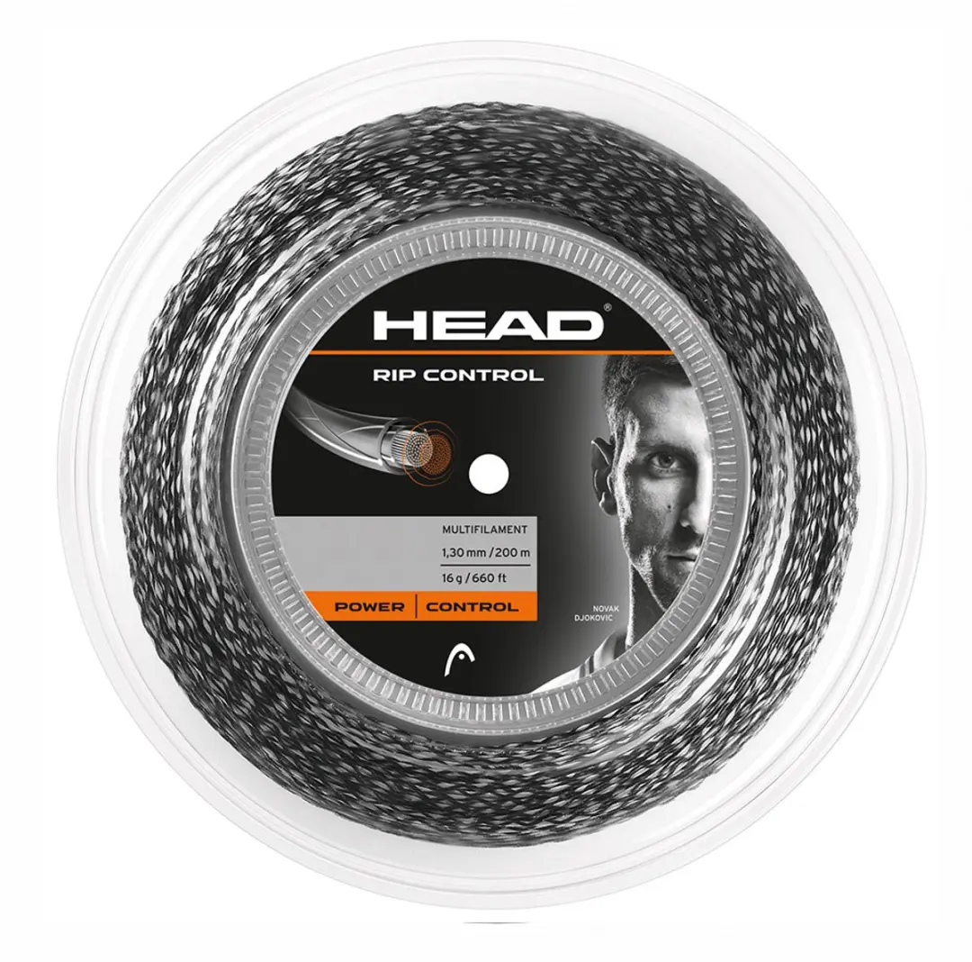 Head Racket Rip Control 200 M Tennisracketsnaar Zwart 1.25 mm