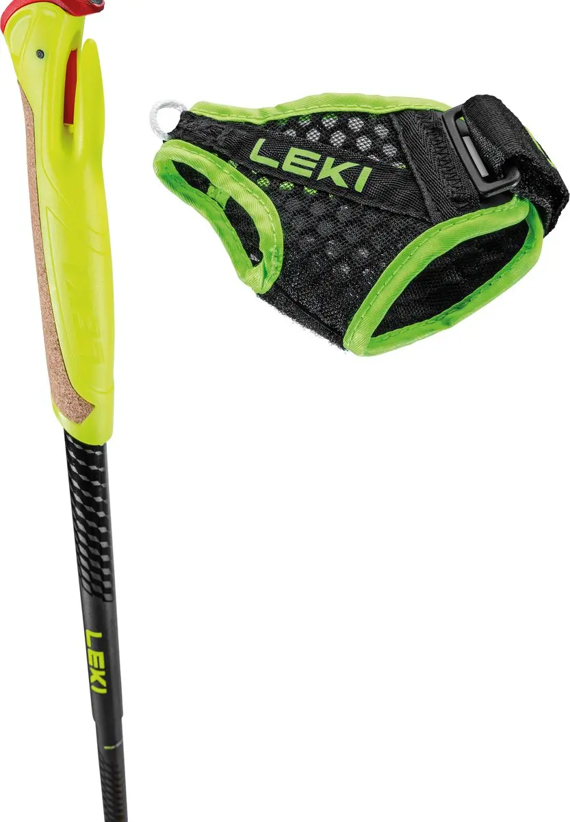 LEKI Evotrail FX.One TA Trailrunningstokken - 110cm - Zwart/Geel