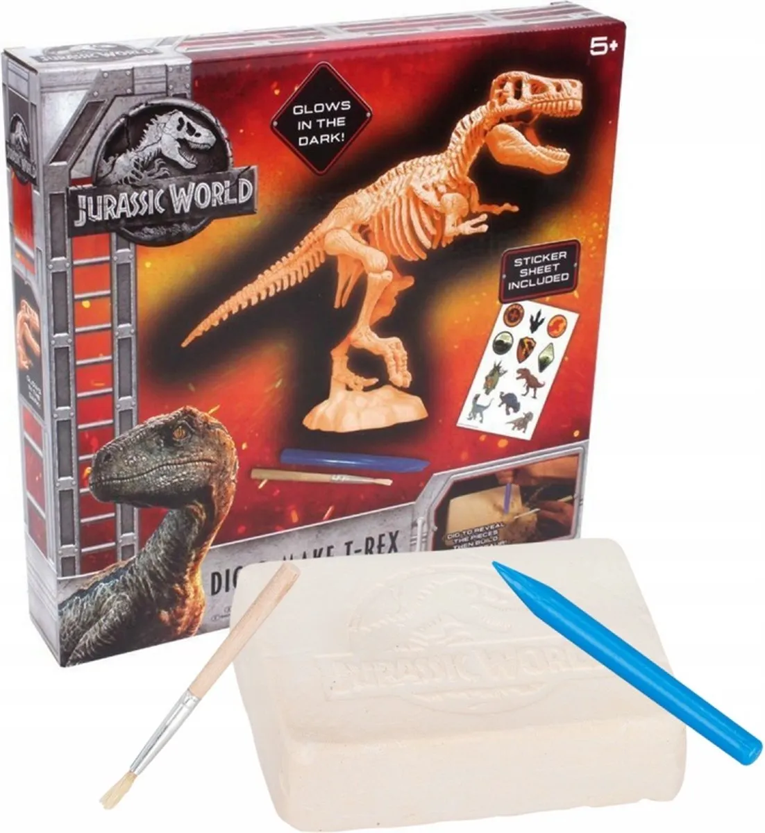 Jurassic World Dig & Make T-Rex 3D Model