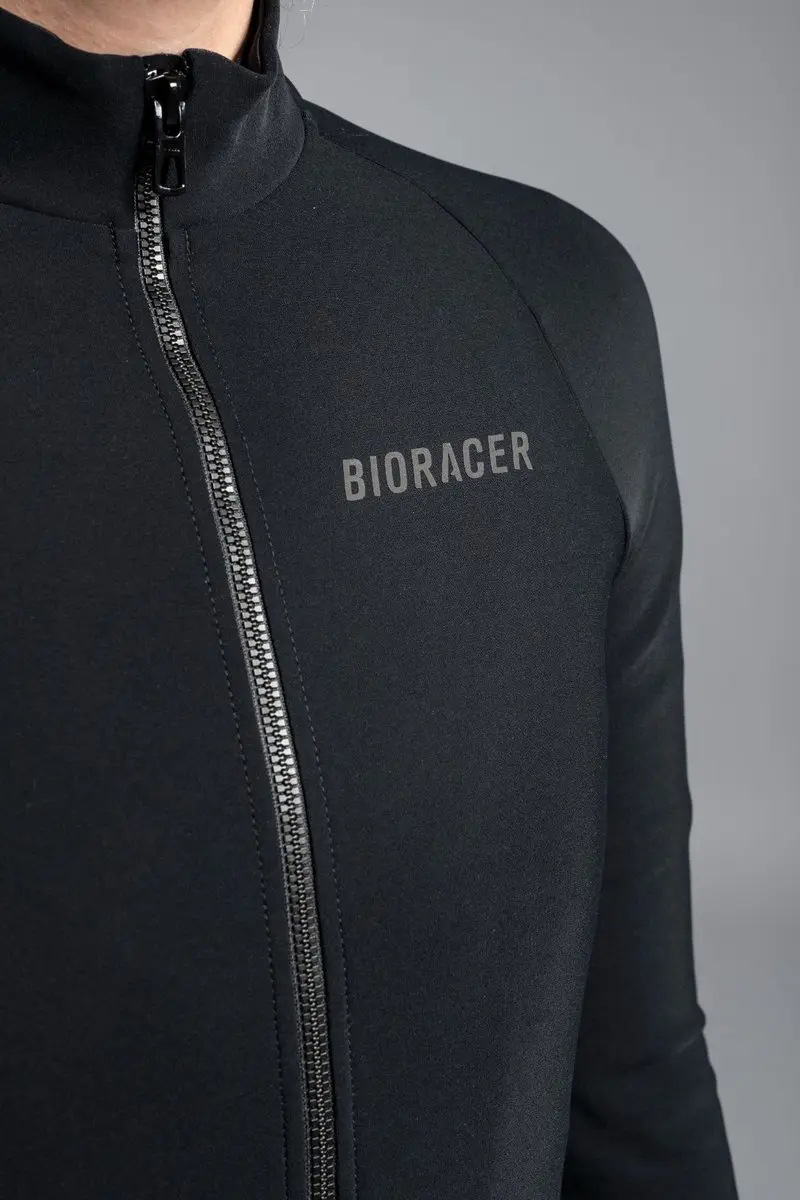 Bioracer Tempest Wielervest Dames XS - Zwart - Winddicht & Thermisch