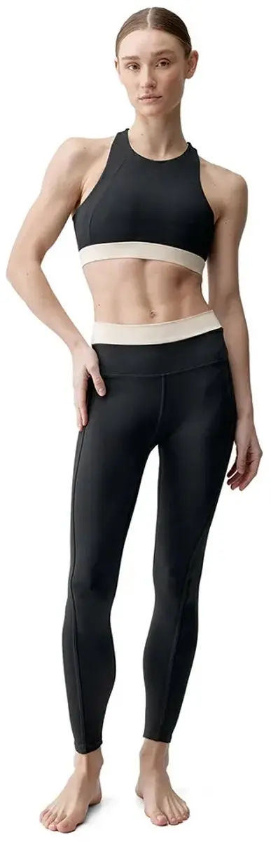 Born Living Yoga Fiorella Leggings - Hoge Taille M - Zwart