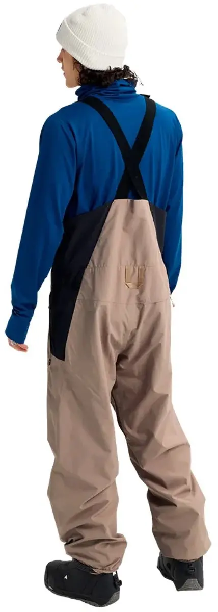 Burton Reserve 2l Relaxed Bib Broek Bruin S Man