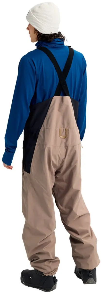 Burton Reserve 2l Relaxed Bib Broek Bruin S Man