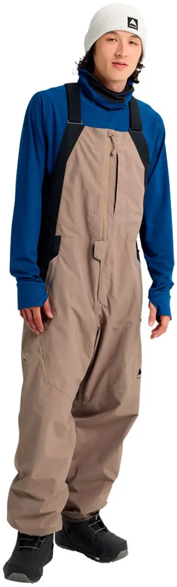 Burton Reserve 2l Relaxed Bib Broek Bruin S Man