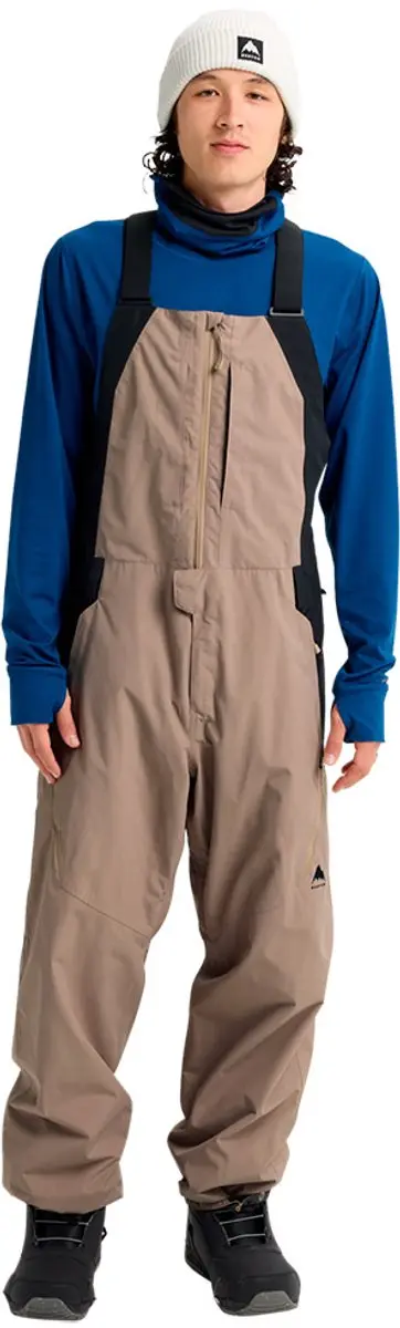 Burton Reserve 2l Relaxed Bib Broek Bruin S Man