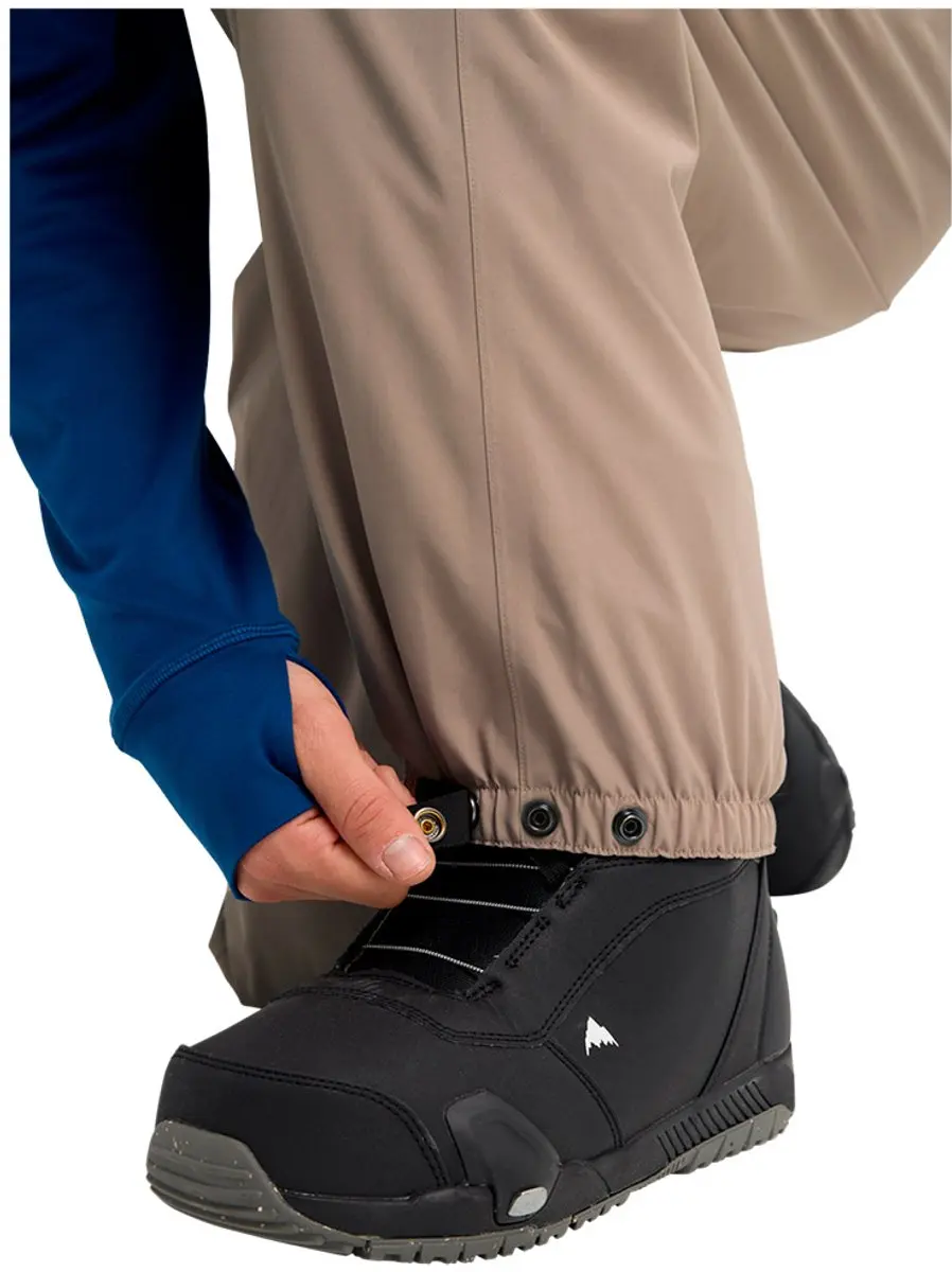 Burton Reserve 2l Relaxed Bib Broek Bruin S Man