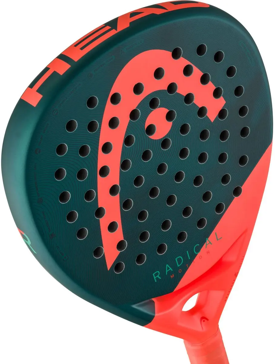 Head Radical Motion 2026 Tennisracket - L0 - Oranje/Donkergroen