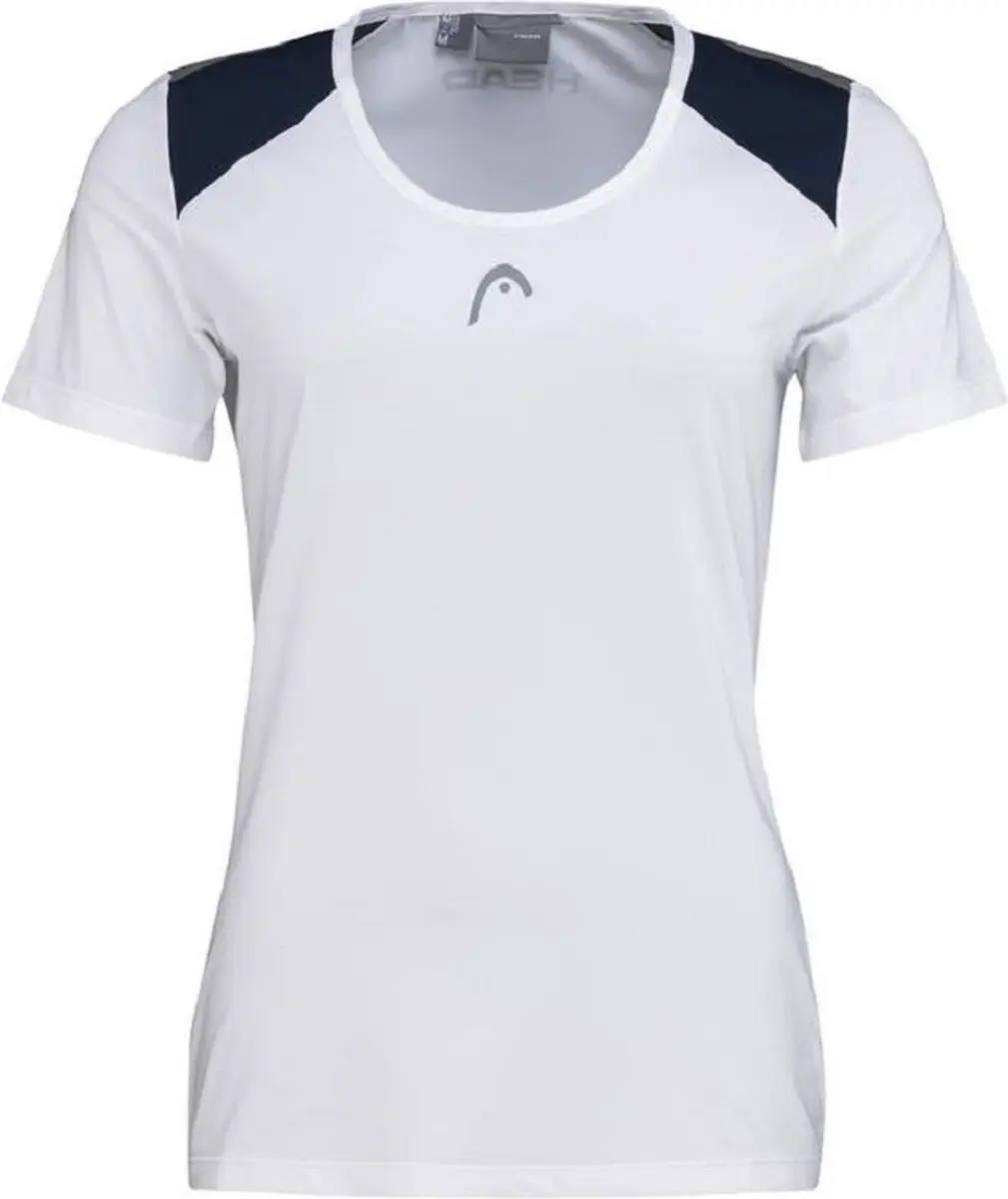 HEAD T-Shirt Club 22 Tech Dames Wit