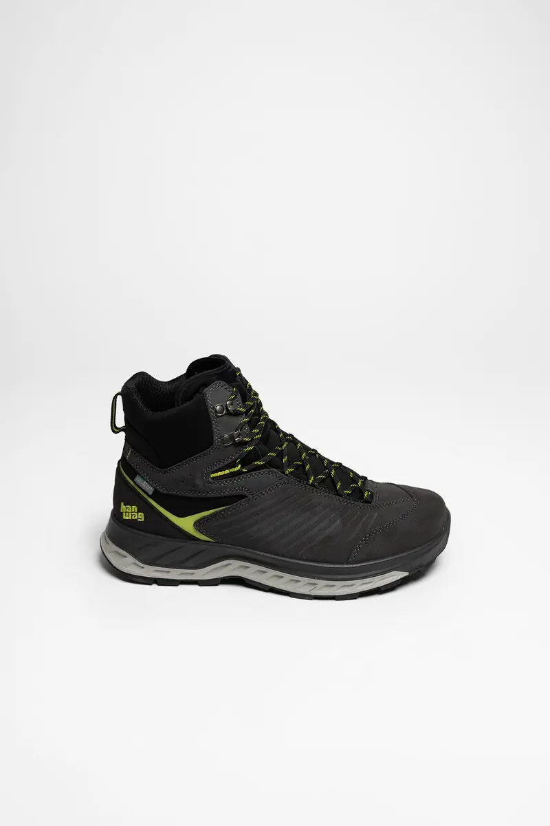 Hanwag Blueridge ES Wandelschoenen Heren - 42.5 Asphalt/Yellow