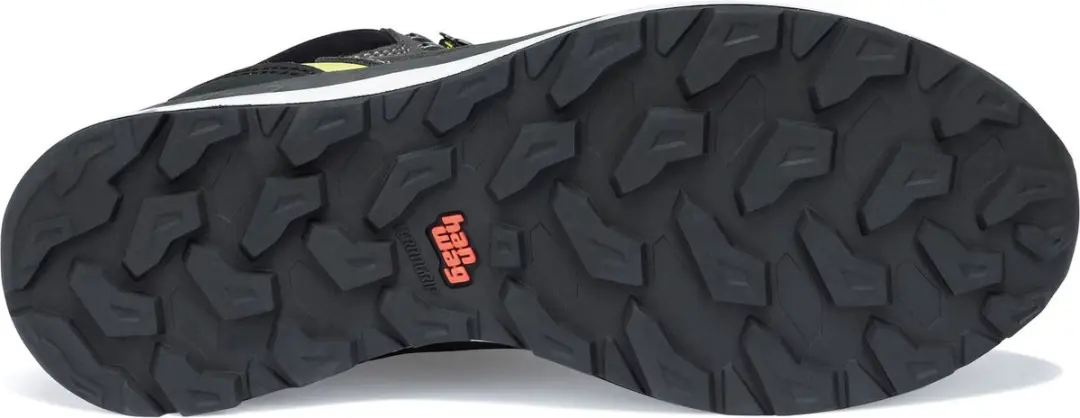 Hanwag Blueridge ES Wandelschoenen Heren - 42.5 Asphalt/Yellow